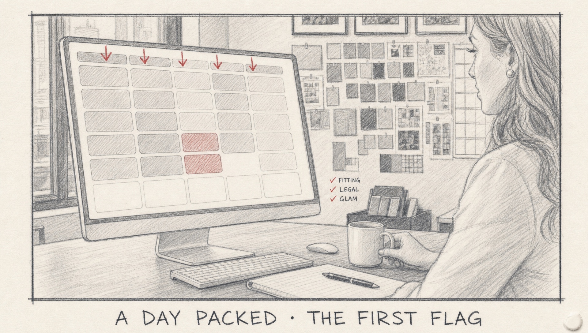 Board 4, the workday